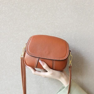 Genuine Leather Women Small Crossbody Bags Hobo Purses Brown Genuine Leather Women Small Crossbody Bags Hobo Purses Brown