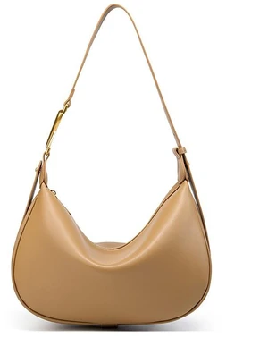 Genuine Leather Women's Crossbody Purse Handbag Bronze Genuine Leather Women's Crossbody Purse Handbag Bronze
