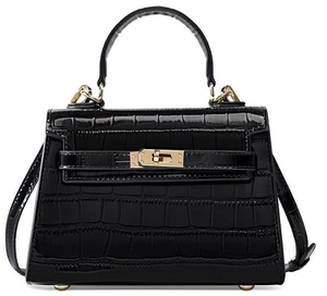 Genuine Leather Crossbody Bags Shoulder Purse Handbag for Women Black Genuine Leather Crossbody Bags Shoulder Purse Handbag for Women Black