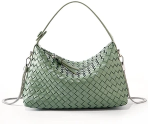 Genuine Leather Women's Evening Handbags Green Genuine Leather Women's Evening Handbags Green