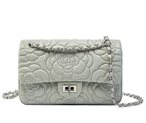 Women Genuine Leather Shoulder Bags Classic Crossbody Purses for Lady Handbag Grey Women Genuine Leather Shoulder Bags Classic Crossbody Purses for Lady Handbag Grey