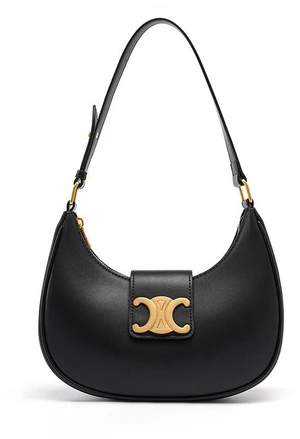 Women Genuine Leather Shoulder Bags Classic Crossbody Purses for Lady Handbag Black Women Genuine Leather Shoulder Bags Classic Crossbody Purses for Lady Handbag Black