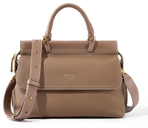 Women Genuine Leather Shoulder Bags Classic Crossbody Purses Grey Women Genuine Leather Shoulder Bags Classic Crossbody Purses Grey
