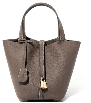 Women Genuine Leather Handbag Shoulder Purse Satchel Tote Crossbody Bag Grey Women Genuine Leather Handbag Shoulder Purse Satchel Tote Crossbody Bag Grey