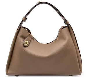 Oversize Genuine Leather Tote Women Weekender Bag Shopper Handbag Bronze Oversize Genuine Leather Tote Women Weekender Bag Shopper Handbag Bronze