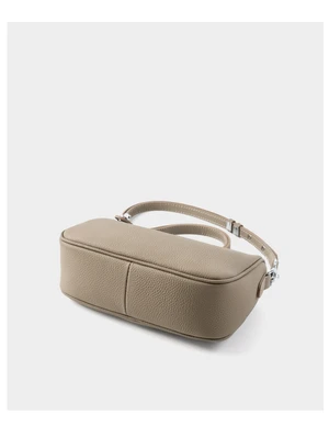 Genuine Leather Women Swinger Fashion Shoulder Cross Bag Grey Genuine Leather Women Swinger Fashion Shoulder Cross Bag Grey
