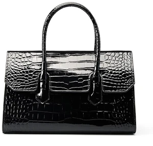 Genuine Leather Women Tote Bag Shoulder Bag Black Genuine Leather Women Tote Bag Shoulder Bag Black