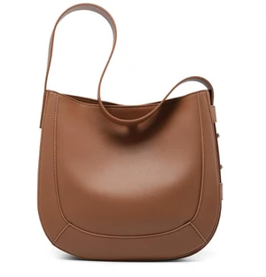 Genuine Leather Women Fashion Shoulder Designer Purses and Handbags Brown Genuine Leather Women Fashion Shoulder Designer Purses and Handbags Brown