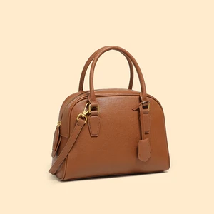 Genuine Leather Women Handbag and Purse Brown Genuine Leather Women Handbag and Purse Brown