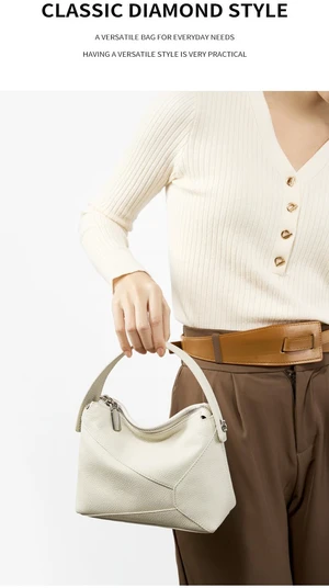 Genuine Leather Women Purses and Handbags White Genuine Leather Women Purses and Handbags White