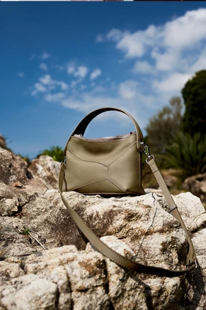 Genuine Leather Women Purses and Handbags Grey Genuine Leather Women Purses and Handbags Grey