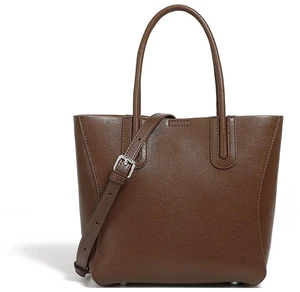 Genuine Leather Women Top Handle Shoulder Handbags Brown Genuine Leather Women Top Handle Shoulder Handbags Brown