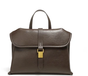 Genuine Leather Women Handbag and Purse Brown Genuine Leather Women Handbag and Purse Brown