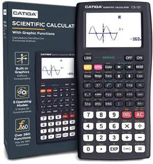 Scientific Calculators with Graphic Functions, Graphing Calculators with Multiple Modes, Scientific Calculators for Students, High School or College Courses, Calculadora Cientifica, CS-121 Scientific Calculators with Graphic Functions, Graphing Calculators with Multiple Modes, Scientific Calculators for Students, High School or College Courses, Calculadora Cientifica, CS-121