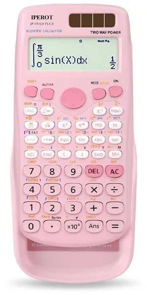 Scientific Calculators, Pink Scientific Calculator 417 Function, Desktop Math Solar Calculators School Supplies Suitable for High School and College Students Algebra and Other Math Textbooks Scientific Calculators, Pink Scientific Calculator 417 Function, Desktop Math Solar Calculators School Supplies Suitable for High School and College Students Algebra and Other Math Textbooks