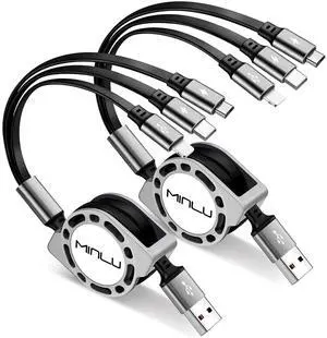 Charging Cable , Retractable Car Charger Cord for Multiple Devices | 3 in 1 Retractable Cable,USB C Data Sync Fast Charger Cord Adapter with Lightning/Type C/Micro USB Ports for Cell Phones Charging Cable , Retractable Car Charger Cord for Multiple Devices | 3 in 1 Retractable Cable,USB C Data Sync Fast Charger Cord Adapter with Lightning/Type C/Micro USB Ports for Cell Phones