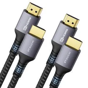 8K HDMI 2.1 Cable 8ft (2-Pack) 48Gbps 4K@120Hz 8K HDMI 2.1 Cable 8ft (2-Pack) 48Gbps 4K@120Hz
