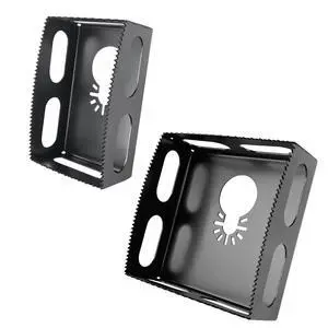 Upgrade 2 Pcs Square Slot Cutter Compatible for Dewalt 20V & Milwukee M18 Oscillating Multi-Tool to Cut-in Single Gang Electrical Boxes,Outlet Cutter for Drywall,Efficient Cutting Tool,Black Upgrade 2 Pcs Square Slot Cutter Compatible for Dewalt 20V & Milwukee M18 Oscillating Multi-Tool to Cut-in Single Gang Electrical Boxes,Outlet Cutter for Drywall,Efficient Cutting Tool,Black