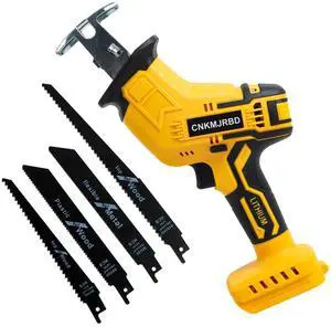 Cordless Reciprocating Saw Compatible With 20V Max Battery(Battery Not Included), Power Recipro Saw, 0-3000 SPM Variable Speed, Tool-free Blade Change, 4 Blades Kit for Wood/Metal/PVC Cutting Cordless Reciprocating Saw Compatible With 20V Max Battery(Battery Not Included), Power Recipro Saw, 0-3000 SPM Variable Speed, Tool-free Blade Change, 4 Blades Kit for Wood/Metal/PVC Cutting