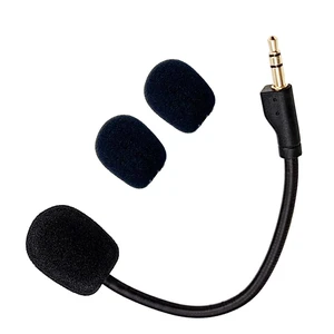 Replacement Game Mic Compatible with Logitech G PRO X2, G PRO X Wireless and G Pro Wired Gaming Headsets, Detachable Noise Cancelling Crystal-Clear Game Microphone with 2Pcs Foam Cover Replacement Game Mic Compatible with Logitech G PRO X2, G PRO X Wireless and G Pro Wired Gaming Headsets, Detachable Noise Cancelling Crystal-Clear Game Microphone with 2Pcs Foam Cover