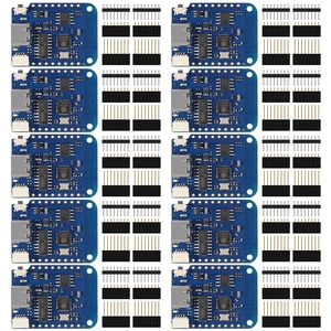 AITRIP 10PCS WeMos D1 Mini V4.0.0 Type-C USB WiFi Internet of Things Board Based ESP8266 4MB Compatible with Arduino MicroPython Nodemcu(10PCS Wemos d1 mini) AITRIP 10PCS WeMos D1 Mini V4.0.0 Type-C USB WiFi Internet of Things Board Based ESP8266 4MB Compatible with Arduino MicroPython Nodemcu(10PCS Wemos d1 mini)