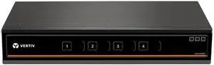 Vertiv Cybex Secure 4K UHD KVM 4-Port DisplayPort DH NIAP EAL4+ TAA (SC940D-001) Vertiv Cybex Secure 4K UHD KVM 4-Port DisplayPort DH NIAP EAL4+ TAA (SC940D-001)