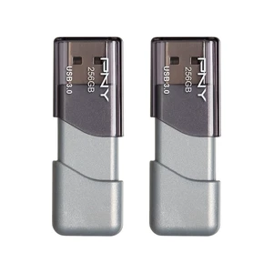 PNY 256GB Turbo Attache 3 USB 3.0 Flash Drive 2-Pack PNY 256GB Turbo Attache 3 USB 3.0 Flash Drive 2-Pack