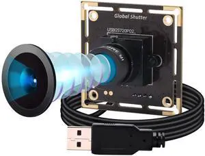 IEights Global Shutter USB Camera Module 720P 60FPS Wide Angle 1MP UVC USB2.0 PC Camera for Laptop Jetson Nano IEights Global Shutter USB Camera Module 720P 60FPS Wide Angle 1MP UVC USB2.0 PC Camera for Laptop Jetson Nano