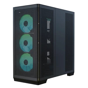 APNX C1-R Mid-Tower ATX High Airflow PC Case, 4x120mm PWM ARGB Fan, 11 Fan Slots, 360mm Radiator Support, 5-Port PWM ARGB Hub, Back-Connect Motherboard Support, Tempered Glass Panel, Type-C APNX C1-R Mid-Tower ATX High Airflow PC Case, 4x120mm PWM ARGB Fan, 11 Fan Slots, 360mm Radiator Support, 5-Port PWM ARGB Hub, Back-Connect Motherboard Support, Tempered Glass Panel, Type-C