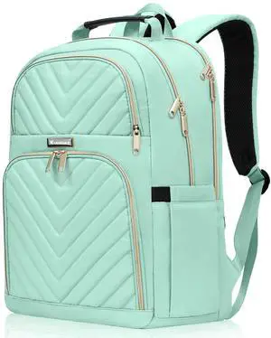 Kuosdaz Backpack for Men Women, School Backpack for Boys Girls, 15.6 Inch Quilted Laptop Backpack, Large High School Bookbags for Teens, Teal Kuosdaz Backpack for Men Women, School Backpack for Boys Girls, 15.6 Inch Quilted Laptop Backpack, Large High School Bookbags for Teens, Teal