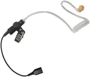 Pryme SNP-at Clear Tube Earpiece w/BRADED Fiber and 2-pin SNAP Connector Pryme SNP-at Clear Tube Earpiece w/BRADED Fiber and 2-pin SNAP Connector