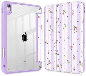 Mektron Case for 2026 iPad Air 13 inch M4 Cover Compatible 2025 iPad Air 13 inch M3 2024 iPad Air 13 inch M2 with Pencil Holder Shockproof Clear Shell, Flowers & Adorable Lace Mektron Case for 2026 iPad Air 13 inch M4 Cover Compatible 2025 iPad Air 13 inch M3 2024 iPad Air 13 inch M2 with Pencil Holder Shockproof Clear Shell, Flowers & Adorable Lace