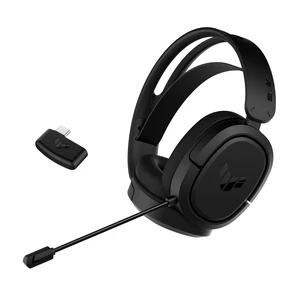 ASUS TUF Gaming H1 Wireless Gaming Headset with Mic 2.4GHz via USBC, Virtual 7.1 Surround Sound, Deep Bass, Discord/TeamSpeak-Certified Mic, Lightweight, for PC, Mac, PS5, PS4, Switch, Mobi ASUS TUF Gaming H1 Wireless Gaming Headset with Mic 2.4GHz via USBC, Virtual 7.1 Surround Sound, Deep Bass, Discord/TeamSpeak-Certified Mic, Lightweight, for PC, Mac, PS5, PS4, Switch, Mobi
