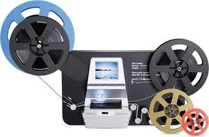 8mm & Super 8 Film to Digital Converter, Film Scanner Digitizer with 2.4" Screen, Convert 3 5 7 9 Reels into 1080P Digital MP4 Files,Sharing & Saving on 32GB SD Card 8mm & Super 8 Film to Digital Converter, Film Scanner Digitizer with 2.4" Screen, Convert 3 5 7 9 Reels into 1080P Digital MP4 Files,Sharing & Saving on 32GB SD Card