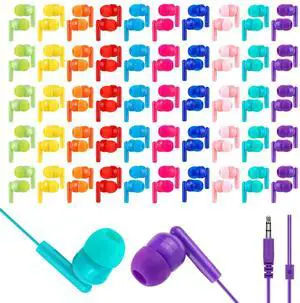 MENGLALA Earbud Bulk Kids Headphone for Classroom School 200 Pack,Wholesale Classroom Students Wired Earphones with 3.5 mm Jack for Computers Chromebook Laptop PC (Mixed Colors) MENGLALA Earbud Bulk Kids Headphone for Classroom School 200 Pack,Wholesale Classroom Students Wired Earphones with 3.5 mm Jack for Computers Chromebook Laptop PC (Mixed Colors)