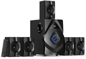 Bobtot Home Theater System Wireless Rear Satellite Speakers 800W 6.5 inch Subwoofer 5.1/2.1 Channel Surround Sound Systems with ARC Optical Bluetooth Input Bobtot Home Theater System Wireless Rear Satellite Speakers 800W 6.5 inch Subwoofer 5.1/2.1 Channel Surround Sound Systems with ARC Optical Bluetooth Input