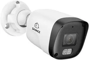 SANNCE 2K 3MP Super HD PoE IP Security Camera,100ft Dual IR Night Vision,IP67 Weatherproof, Human/Vehicle Detection,H.265+ Indoor/Outdoor Surveillance Camera SANNCE 2K 3MP Super HD PoE IP Security Camera,100ft Dual IR Night Vision,IP67 Weatherproof, Human/Vehicle Detection,H.265+ Indoor/Outdoor Surveillance Camera