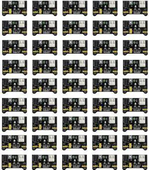 hiBCTR 40 Packs 3.3V & 5V Power Modules, Suitable for MB102 102 Prototype Circuit Boards, Powered by DC 6.5-12V or USB Power Modules. hiBCTR 40 Packs 3.3V & 5V Power Modules, Suitable for MB102 102 Prototype Circuit Boards, Powered by DC 6.5-12V or USB Power Modules.