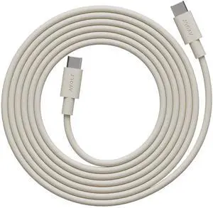 Avolt USB-C to USB-C Cable (6.6 ft) Soft Silicone Fast Charging Cable for iPhone 15, MacBook, iPad & Android Tangle-Free, Durable Design (USB C to USB C, Nomad Sand) Avolt USB-C to USB-C Cable (6.6 ft) Soft Silicone Fast Charging Cable for iPhone 15, MacBook, iPad & Android Tangle-Free, Durable Design (USB C to USB C, Nomad Sand)