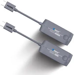 OREI Wireless HDMI Transmitter and Receiver 1080p@60Hz Wireless HDMI Extender Upto 60Ft Perfect from Streaming from Laptop to TV/Projector (WHD-66M-K) OREI Wireless HDMI Transmitter and Receiver 1080p@60Hz Wireless HDMI Extender Upto 60Ft Perfect from Streaming from Laptop to TV/Projector (WHD-66M-K)