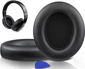 SOULWIT Lambskin Replacement Earpads for Beats Studio Pro Wireless Noise Cancelling Headphones, Cushions Ear Pads with High-Density Noise Isolation Foam - Black SOULWIT Lambskin Replacement Earpads for Beats Studio Pro Wireless Noise Cancelling Headphones, Cushions Ear Pads with High-Density Noise Isolation Foam - Black