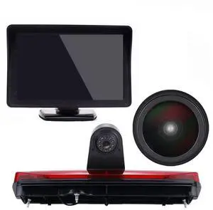 HD 1280x720pixel 1000Lines Third Brake Light Backup Camera Brake lamp Parking Camera Vehicle Rear View Camera+4.3" inch TFT LCD Monitor Transporter Replacement for Ford Transit Connect 2014-2017 HD 1280x720pixel 1000Lines Third Brake Light Backup Camera Brake lamp Parking Camera Vehicle Rear View Camera+4.3" inch TFT LCD Monitor Transporter Replacement for Ford Transit Connect 2014-2017