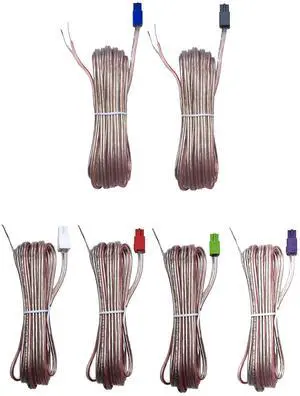6X Pcs Red Gray Speaker Sound Wires Cords Cables Compatible with Sony Home Cinema Theater System 6X Pcs Red Gray Speaker Sound Wires Cords Cables Compatible with Sony Home Cinema Theater System