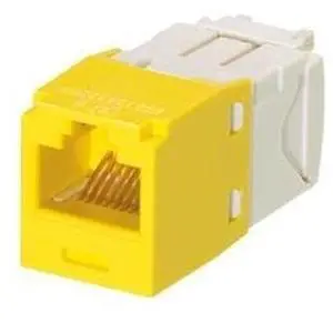 Panduit CJ688TGYL-24 Mini-com TX6 Plus Giga-Channel CAT6 Jack Panduit CJ688TGYL-24 Mini-com TX6 Plus Giga-Channel CAT6 Jack