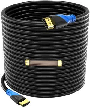 Rommisie 4K HDMI 85 FT Cable (HDMI 2.0,18Gbps) Ultra High Speed Gold Plated Connectors,Ethernet HDMI Cord, 4K@60HZ 2K 1080P 3D ARC Compatible with UHD TV Monitor Laptop Xbox PS4/PS5 ect(25m) Rommisie 4K HDMI 85 FT Cable (HDMI 2.0,18Gbps) Ultra High Speed Gold Plated Connectors,Ethernet HDMI Cord, 4K@60HZ 2K 1080P 3D ARC Compatible with UHD TV Monitor Laptop Xbox PS4/PS5 ect(25m)