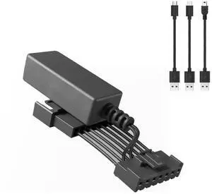 OthoKing Dashcam Power Adapter (7-pin Type B) for Select Economy Mirrors. Compatible with Select Nissan, Mitsubishi, Toyota, & More. Connects to Rearview Mirror, Built-in USB Power Source OthoKing Dashcam Power Adapter (7-pin Type B) for Select Economy Mirrors. Compatible with Select Nissan, Mitsubishi, Toyota, & More. Connects to Rearview Mirror, Built-in USB Power Source