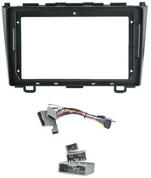 Fits for Honda CRV 2007-2012 Car Radio Stereo Fascia Frame Double DIN 9 inch Dash Installation Mounting Kit Fits for Honda CRV 2007-2012 Car Radio Stereo Fascia Frame Double DIN 9 inch Dash Installation Mounting Kit