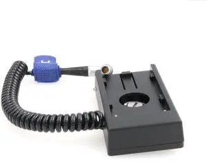 Eonvic NP-F970 Plate to Right Angle 2 Pin Male 12V Power for Teradek Bolt CVW 800 PRO Transmitter Eonvic NP-F970 Plate to Right Angle 2 Pin Male 12V Power for Teradek Bolt CVW 800 PRO Transmitter