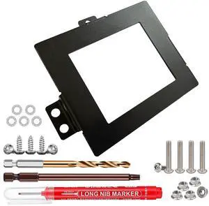 Radar Sensor Protector Cover Compatible with Honda Accord 2023-2025, Anti-Theft Steel Bracket with Security Screws, Prevents Front Radar Distance Sensor Theft, Easy Installation Kit Included (Black) Radar Sensor Protector Cover Compatible with Honda Accord 2023-2025, Anti-Theft Steel Bracket with Security Screws, Prevents Front Radar Distance Sensor Theft, Easy Installation Kit Included (Black)