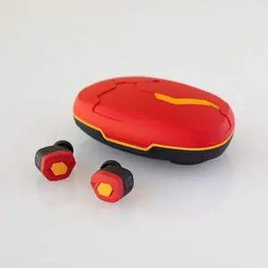 Final Audio True Wireless Earbuds Bluetooth Headphones with Charging Case. Earphones with Built-in Mic and Hands Free Touch Controls for iPhone & Android. Evangelion (Red) Final Audio True Wireless Earbuds Bluetooth Headphones with Charging Case. Earphones with Built-in Mic and Hands Free Touch Controls for iPhone & Android. Evangelion (Red)